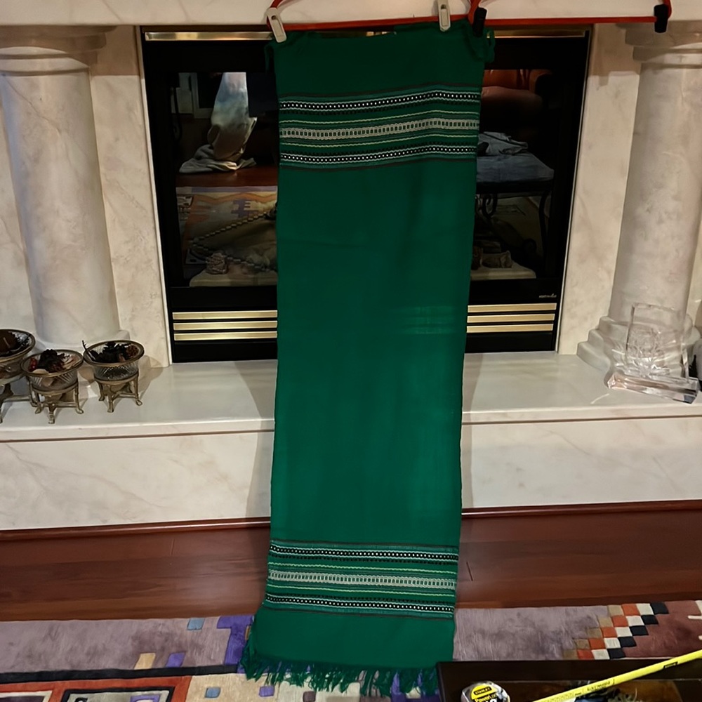 Inca Imports Handcrafted in Ecuador Embroidered Scarf